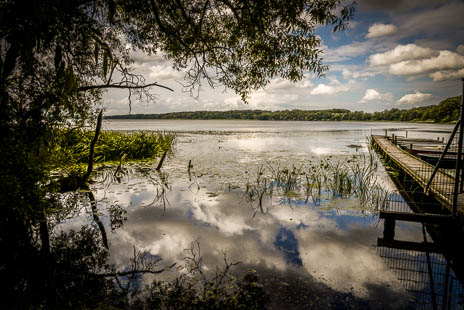 Susanne und Anja mit dem Planwagen durch die Uckermark (2015)