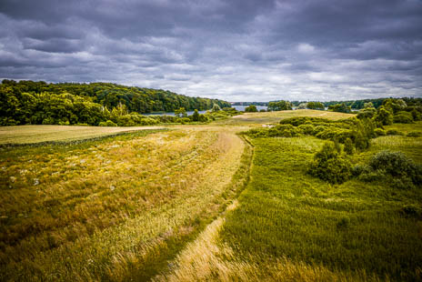 Susanne und Anja mit dem Planwagen durch die Uckermark (2015)
