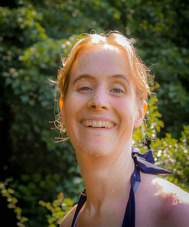 Susanne und Anja mit dem Planwagen durch die Uckermark (2015)