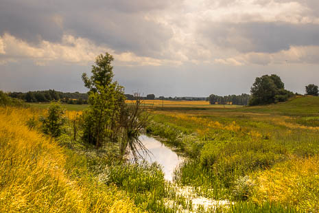 Susanne und Anja mit dem Planwagen durch die Uckermark (2015)