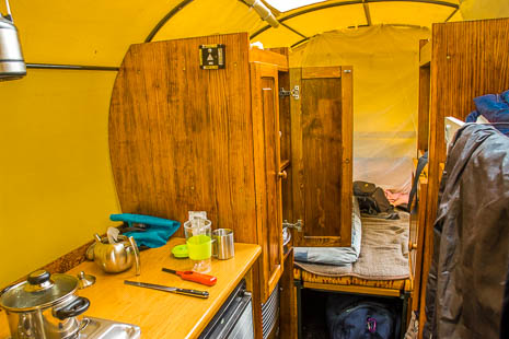 Susanne und Anja mit dem Planwagen durch die Uckermark (2015)