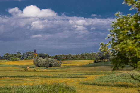 Susanne und Anja mit dem Planwagen durch die Uckermark (2015)