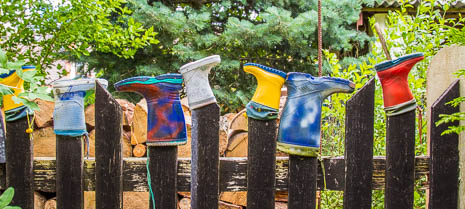 Susanne und Anja mit dem Planwagen durch die Uckermark (2015)